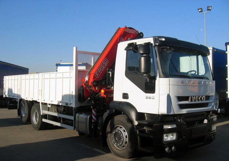 Аренда крана-манипулятора ( гидроманипулятора) Ивеко